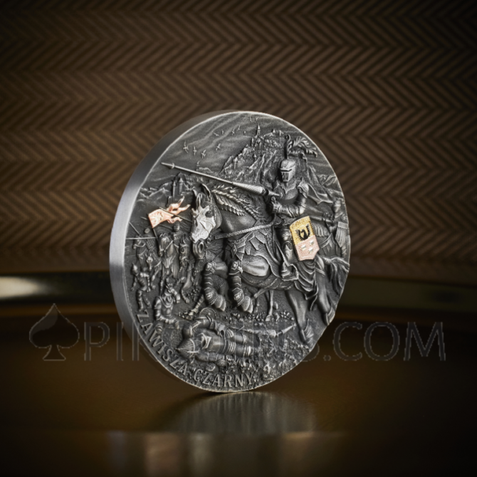 Zawisza The Black 200g 5000 Francs CFA Republic of Cameroon 2024 - Image 8