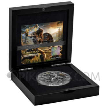 Barbarian - Woman Warrior 2oz 5$ Niue 2024