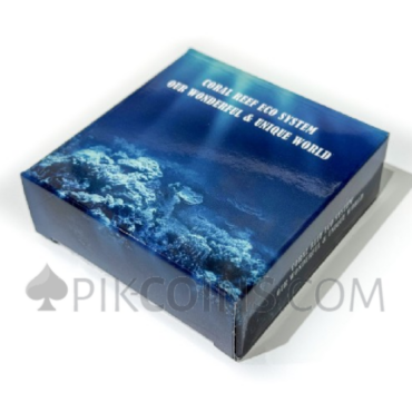 Coral Reef - Our Wonderful Earth Ecosystems 2oz 10$ Palau 2025