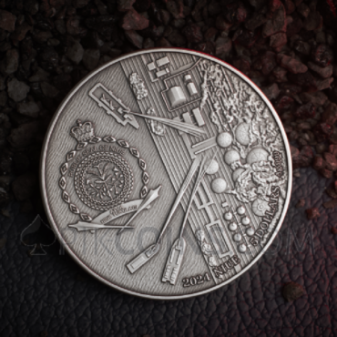 Fukushima - Human Tragedies 2oz 5$ Niue 2024
