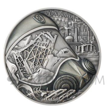 Fukushima - Human Tragedies 2oz 5$ Niue 2024