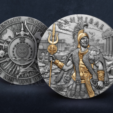 Hannibal - Legendary Warriors 2oz 5$ Niue 2025