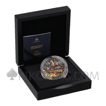 The Sack Of Rome 410 AD 2oz 5$ Liberia 2025