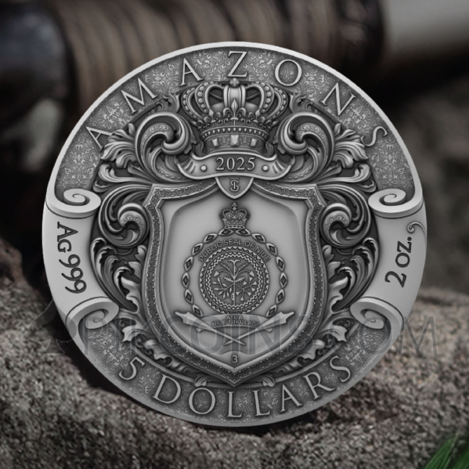 Amazons - Daughters Of The Wild 2oz 5$ Niue 2025 - Image 2