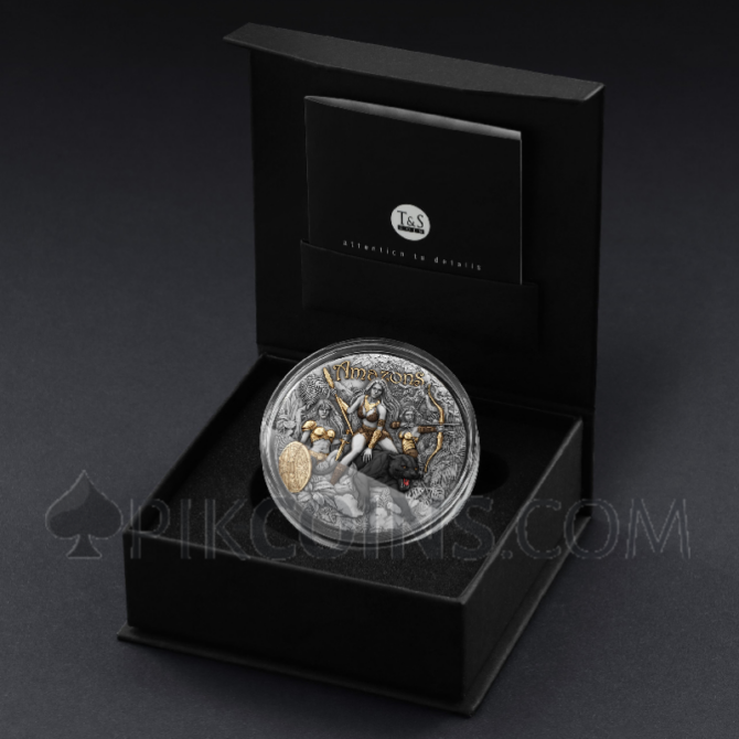 Amazons - Daughters Of The Wild 2oz 5$ Niue 2025 - Image 3
