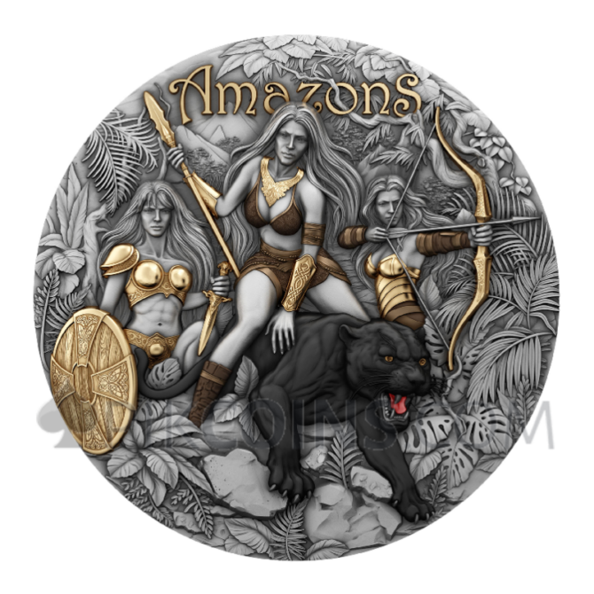 Amazons - Daughters Of The Wild 2oz 5$ Niue 2025 - Image 4