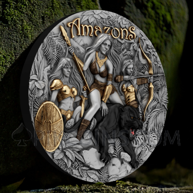 Amazons - Daughters Of The Wild 2oz 5$ Niue 2025 - Image 8