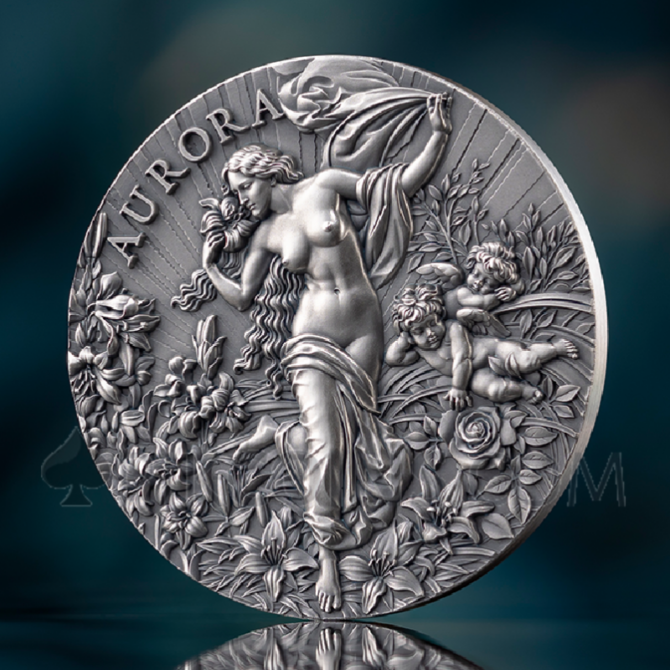 Aurora - Celestial Beauty 2oz 2000 Francs CFA Cameroon 2025