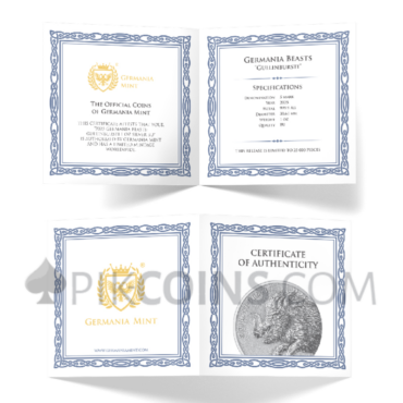 Gullinbursti - Germania Beasts 2 x 1oz 2 x 5 Mark Germania 2025