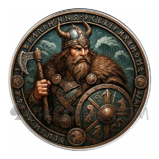 American Eagle - The Vikings: Harald Ironstorm 1oz 1$ USA 2025