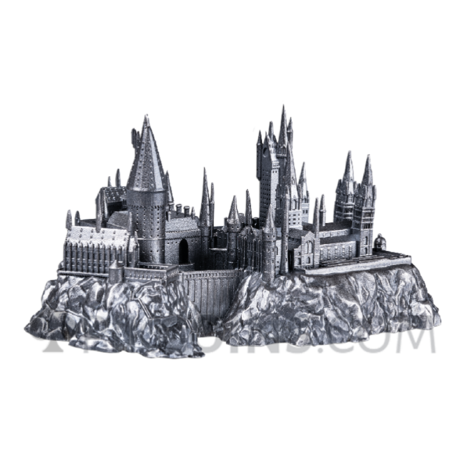 Hogwarts Castle 5oz 10$ Samoa - Image 4