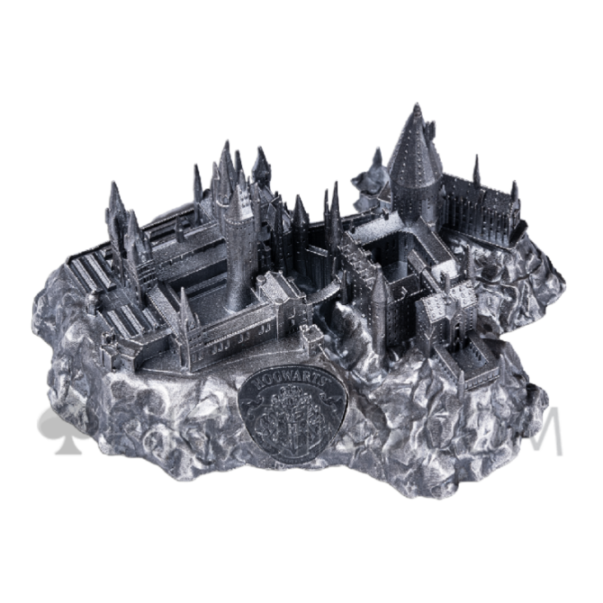 Hogwarts Castle 5oz 10$ Samoa - Image 2