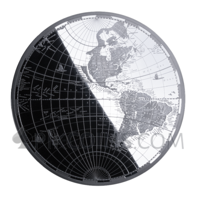 Mapping History - The 17th Century 2 x 5oz 2 x 10$ Solomon Islands 2025 - Image 3