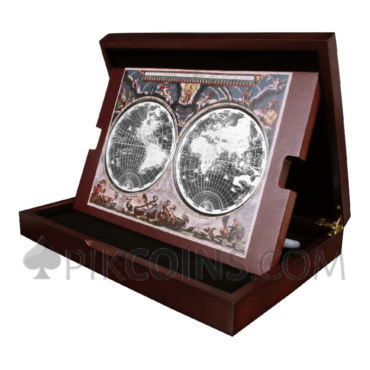 Mapping History - The 17th Century 2 x 5oz 2 x 10$ Solomon Islands 2025