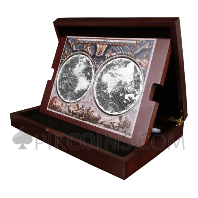 Mapping History - The 17th Century 2 x 5oz 2 x 10$ Solomon Islands 2025 - Image 5
