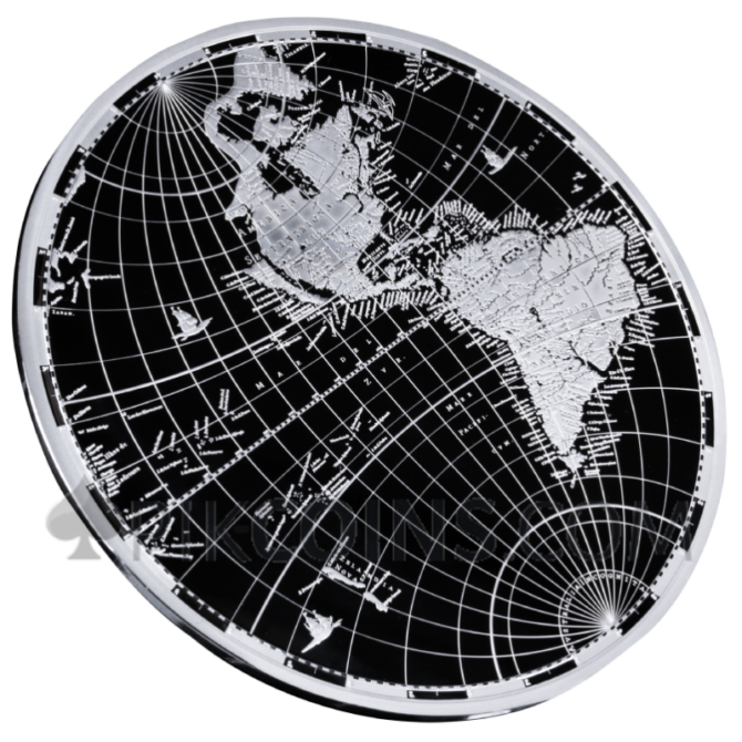 Mapping History - The 17th Century 2 x 5oz 2 x 10$ Solomon Islands 2025 - Image 8