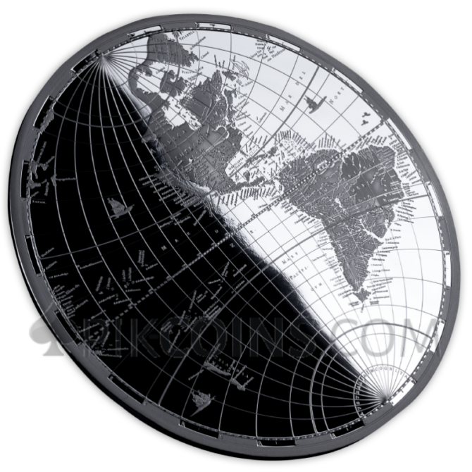 Mapping History - The 17th Century 2 x 5oz 2 x 10$ Solomon Islands 2025 - Image 9