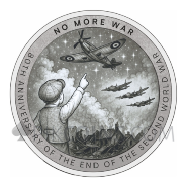 American Eagle - 80th Anniversary Of The End Of World War II 1oz USA 2025