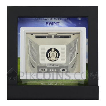 Paint - Back To The Pixel 2oz 2$ Niue 2025