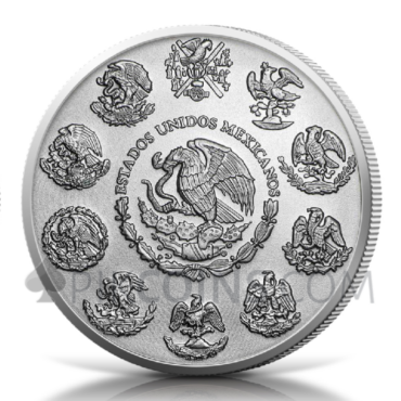 In Memoriam Pope Francis - Libertad 1 Onza 1oz Mexico 2024