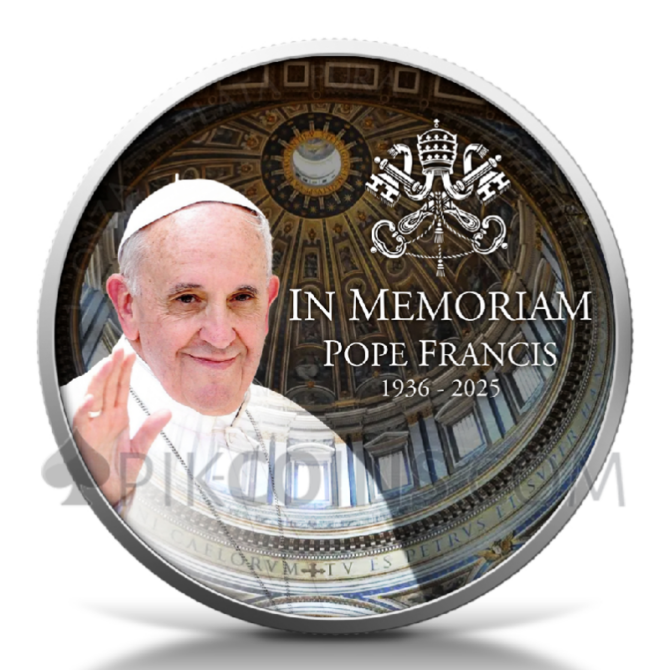In Memoriam Pope Francis - Libertad 1 Onza 1oz Mexico 2024