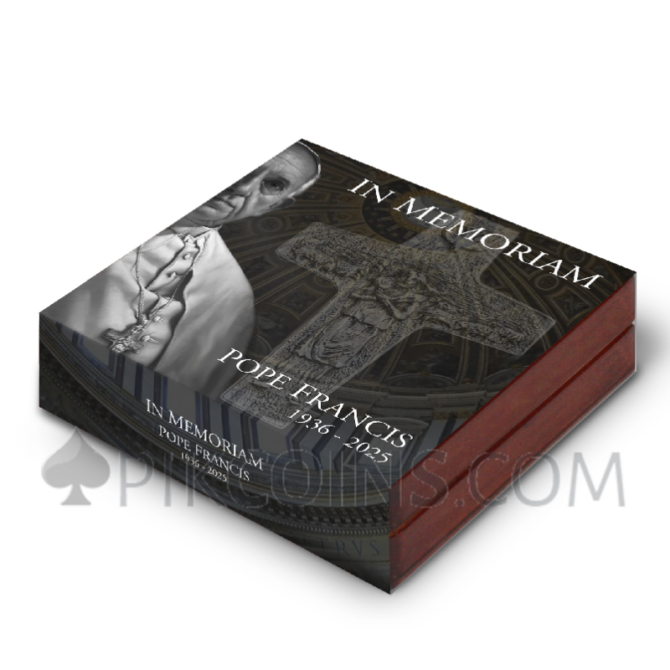 In Memoriam Pope Francis - Libertad 1 Onza 1oz Mexico 2024 - Image 3