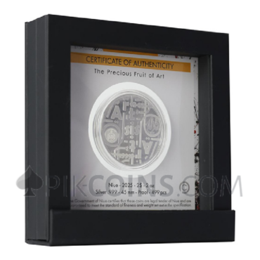 Precious Fruit - Art Is Art 2oz 2$ Niue 2025