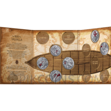 Bjorn Ironside - The Way To Valhalla 2oz 2000 Francs CFA Cameroon 2025