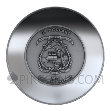 Algorithm - Emotions 25$ 2oz Liberia 2025