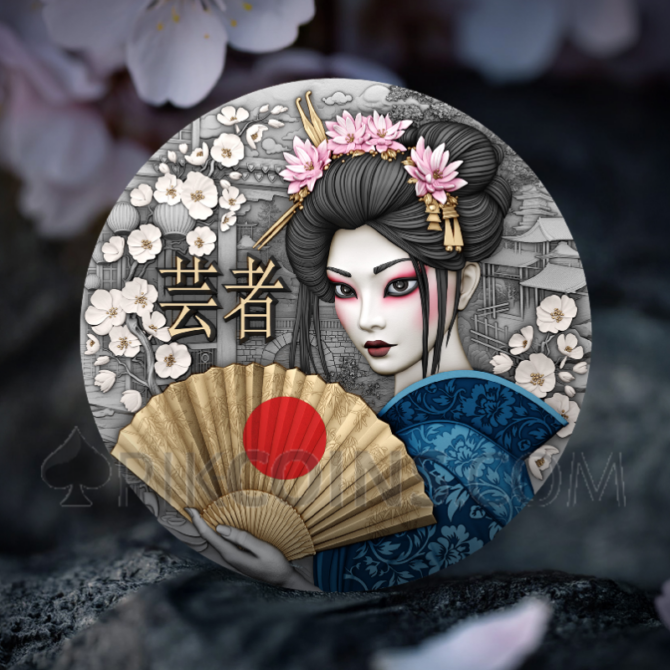 Geisha - Whispers of Grace 5$ 2oz Niue 2025