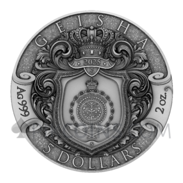 Geisha - Whispers of Grace 5$ 2oz Niue 2025