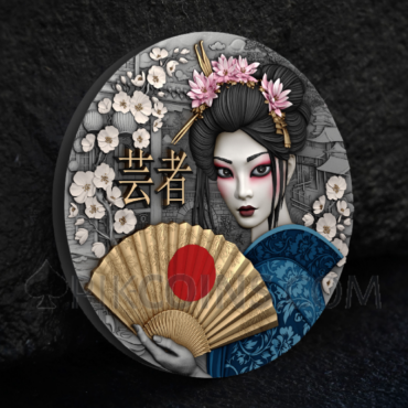 Geisha - Whispers of Grace 5$ 2oz Niue 2025