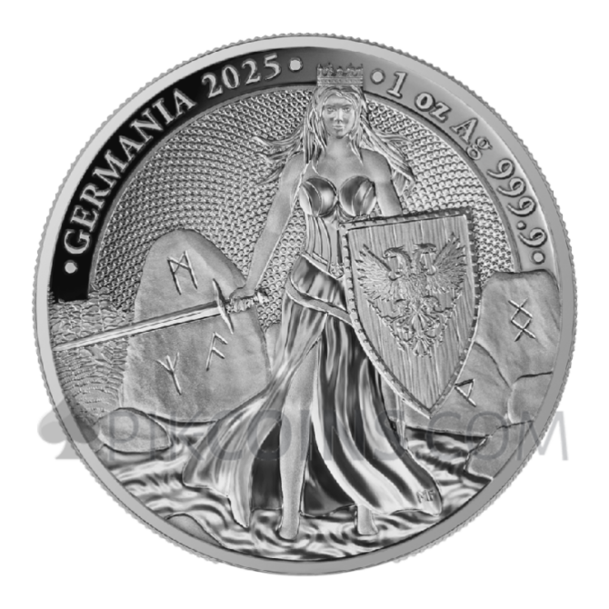 Germania 1oz 5 Mark Silver Proof 2025