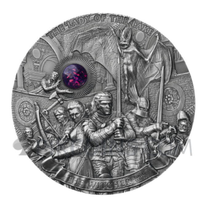 Lady of the Lake - The Witcher 50$ 1kg Niue 2025 - Image 4