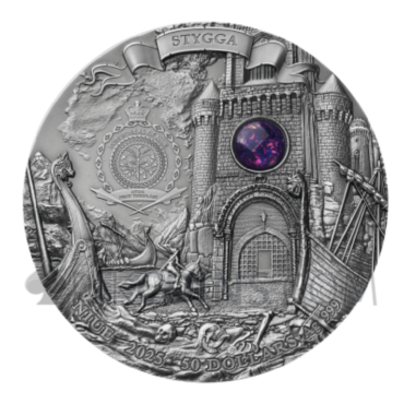 Lady of the Lake - The Witcher 50$ 1kg Niue 2025