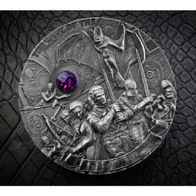Lady of the Lake - The Witcher 50$ 1kg Niue 2025 - Image 8