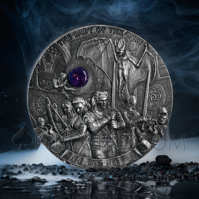 Lady of the Lake - The Witcher 50$ 1kg Niue 2025