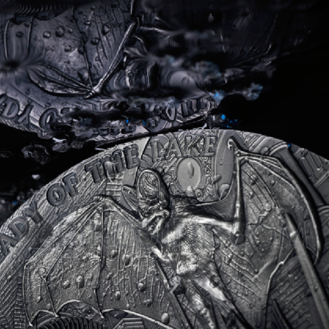 Lady of the Lake - The Witcher 50$ 1kg Niue 2025 - Image 9