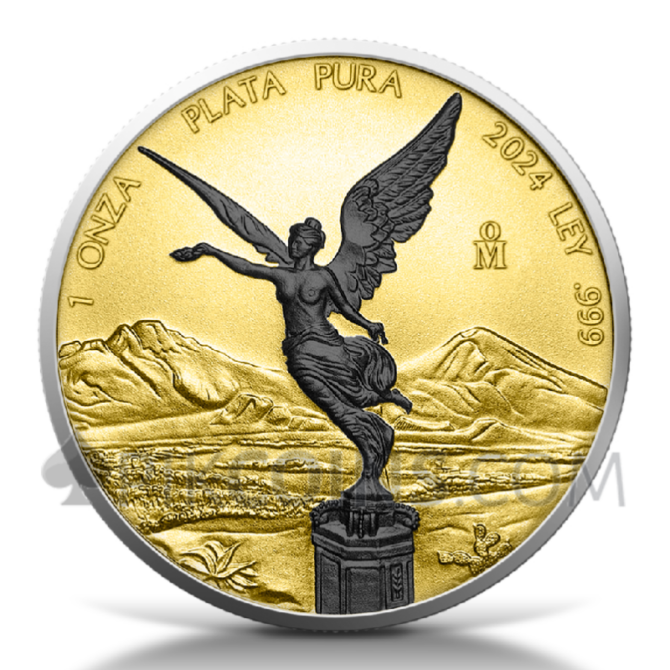 Libertad – Black Platinum Gold and Silver 1 Onza 1oz Mexico 2024