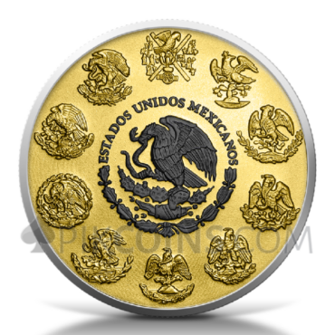 Libertad – Black Platinum Gold and Silver 1 Onza 1oz Mexico 2024