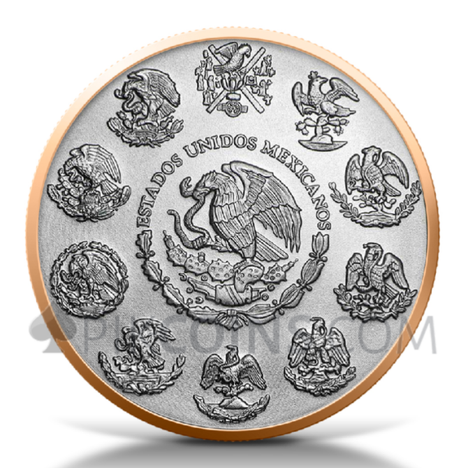 Libertad - Red Gold 1 Onza 1oz Mexico 2024 - Image 2