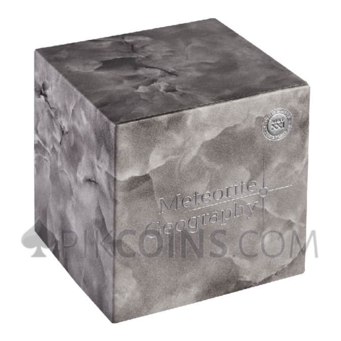 Nantan - Meteorite Geography 50g 2000 Francs CFA Cameroon 2025 - Image 3