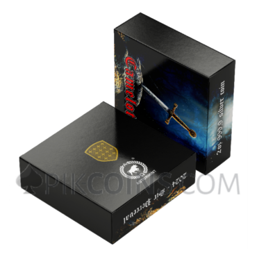 Sir Perceval - Camelot 2oz 5$ Niue 2023