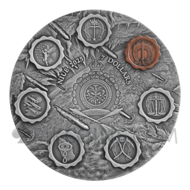 Red Horse - Seven Seals of the Apocalypse 7$ 3oz Niue 2025