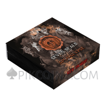 Red Horse - Seven Seals of the Apocalypse 7$ 3oz Niue 2025