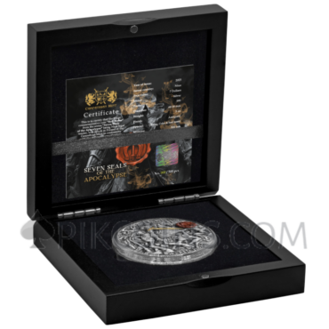 Red Horse - Seven Seals of the Apocalypse 7$ 3oz Niue 2025