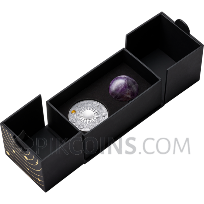 Saturn - Solar System 2oz 10 Cedis Ghana 2025 - Image 3