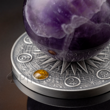 Saturn - Solar System 2oz 10 Cedis Ghana 2025