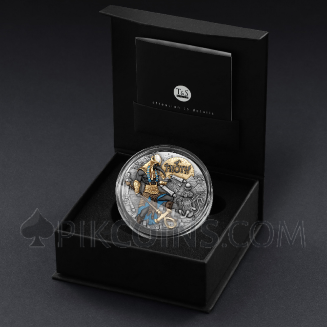 Thoth - Echoes Of Egypt 2oz 5$ Niue 2025 - Image 3