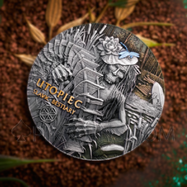 Utopiec - Slavic Bestiary 2000 Francs CFA 3oz Cameroon 2024
